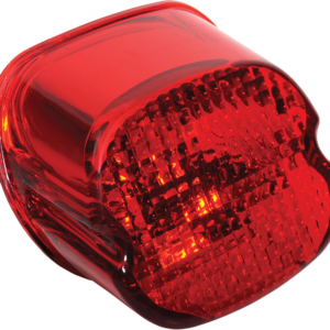 Taillight Lens - Bottom Tag Window - Red
