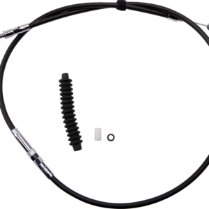 High-Efficiency Black Vinyl Clutch Cable - 57-5/8"