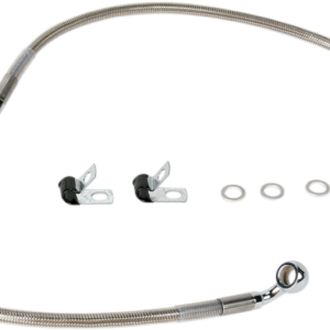 Brake Line - Rear - Stainless Steel