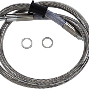 Brake Line - +8" - Stainless Steel - '18-'21 Softail