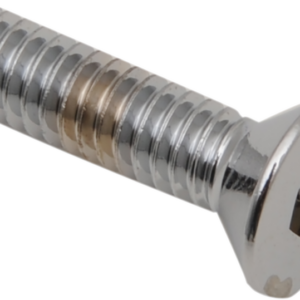 Bolts - Flat-Head - Chrome - 1/4"-20 x 1-1/4"