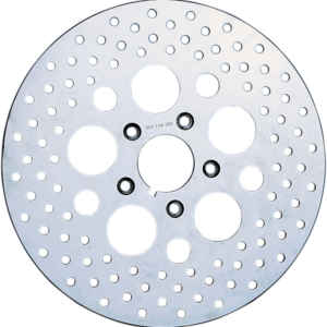 Drilled Brake Rotor - Front - 11.5" - Harley-Davidson