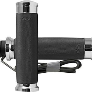 Heated Grips - Custom Contour - Indian - Chrome