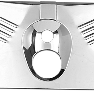 Fork Tins - Chrome - Ribbed - '86-'17 FLST - 3-Piece
