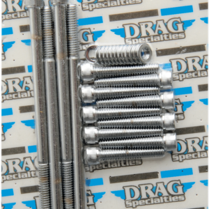 Bolt Kit - Primary Cover - Knurled - Chrome - Touring