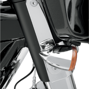 Relocation Mount - Turn Signal - Chrome