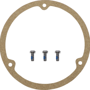 Live to Ride Derby Cover - 3 Hole - Chrome