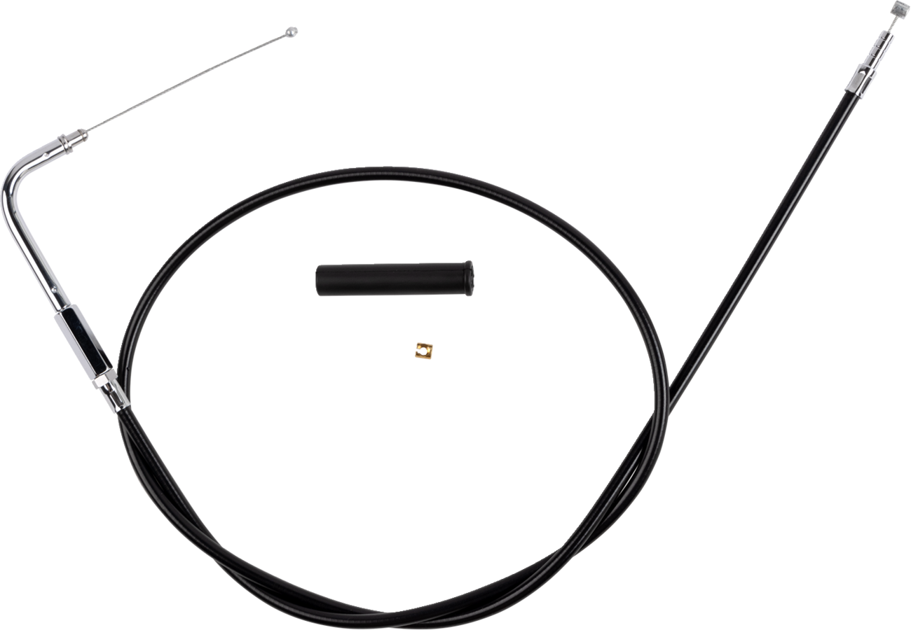 Black Vinyl Idle Cable - 42-1/2"