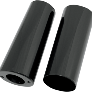 Fork Slider Covers - Extended +2" (8.5") - Gloss Black - Smooth