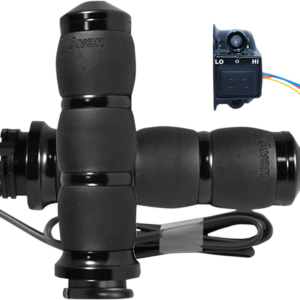 Heated Grips - Velvet Air - Cable - Black