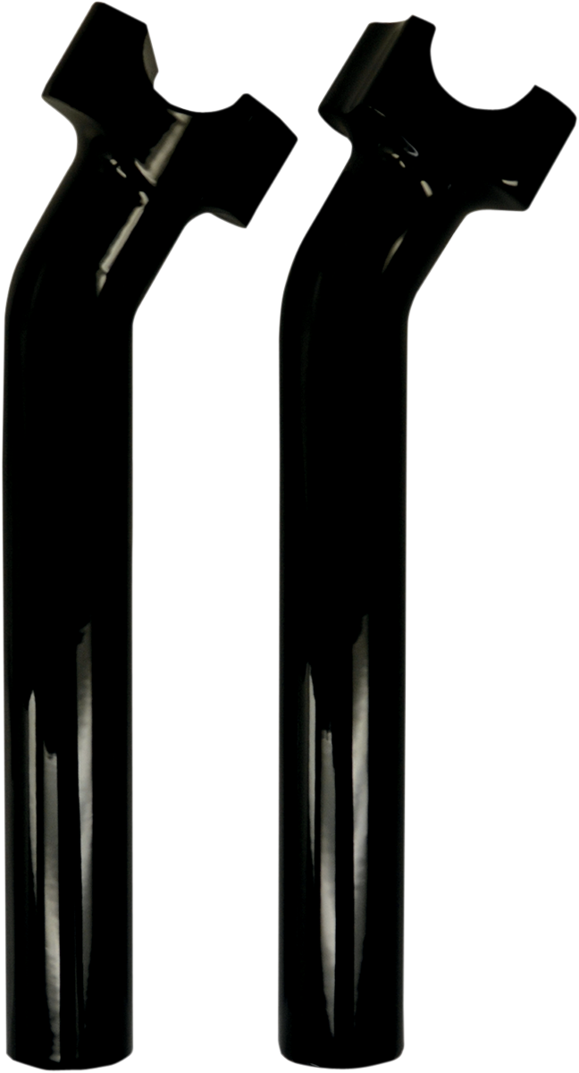 Buffalo Billet Aluminum Handlebar Risers - 9-1/2" - Black