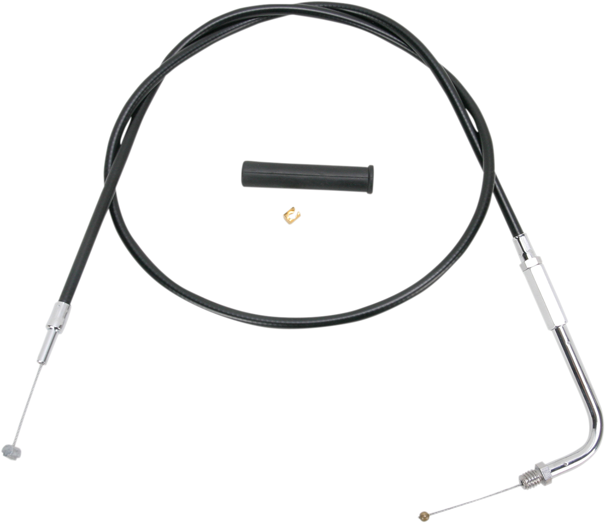 Black Vinyl Throttle Cable - 48"