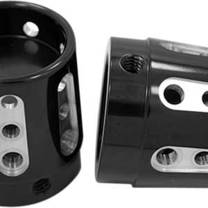 Front Axle Nut Cover - Black - Gatlin - 1"
