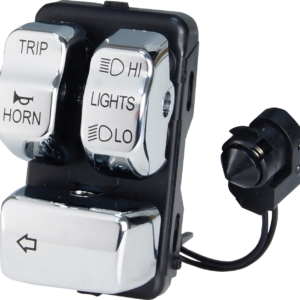 Can Bus Handlebar Control Module - Left - Chrome