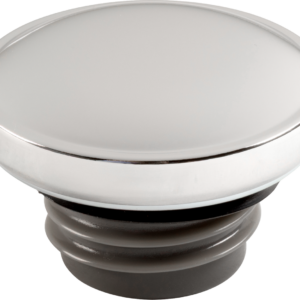 Screw-In Gas Cap - Vented - Right - Chrome