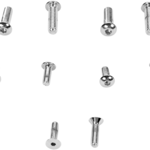 Chrome Socket-Head Screws - Master Cylinder Cover - Lever Mount