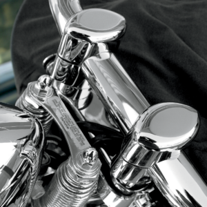 Big Buffalo 1-1/2" Springer Handlebar Riser Kit - Chrome
