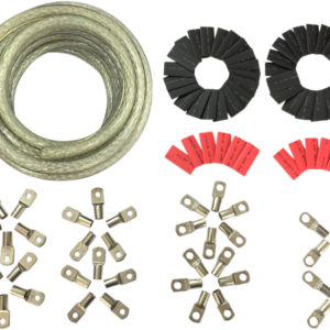 Custom Battery Cable Kit - Harley Davidson - Clear