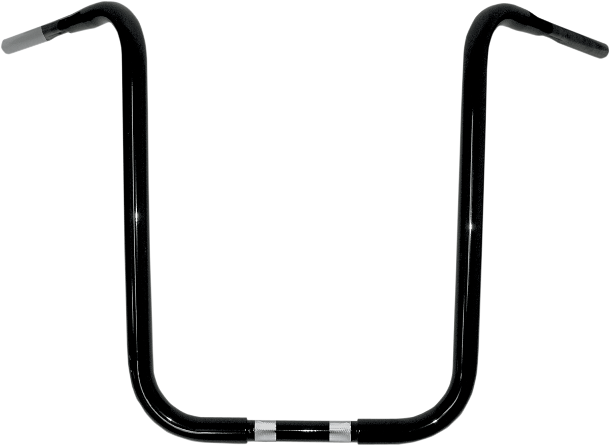 1-1/4" Buffalo Touring Handlebar - 20" - TBW - Black