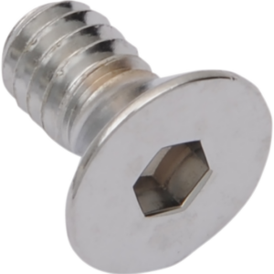 Bolts - Flat-Head - Chrome - 1/4"-20 x 1/2"