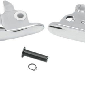Wide Blade Lever Set - Chrome