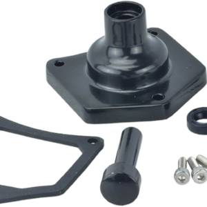 End Cover - Solenoid/Starter Button - Gloss Black