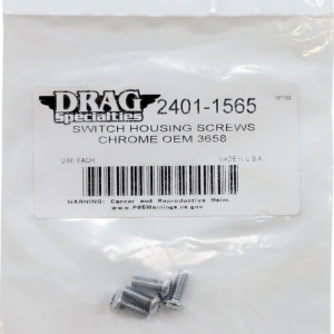 Screw Kit - Switch Housing - Chrome