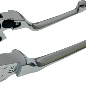 Narrow Lever Set - Chrome
