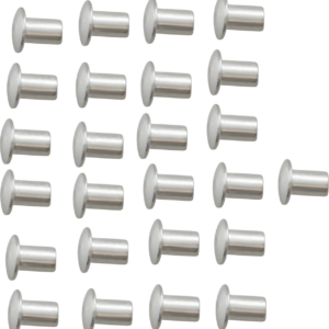 Heavy-Duty Front Fender Rivet - Stainless Steel - 1/4" x 5/15" - 25-Pack