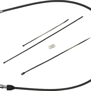 Quick Connect Clutch Cable - Upper - 36" - Black/Chrome