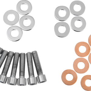 Bolt Set - Rocker Box - Smooth - '84-'03 Harley-Davidson