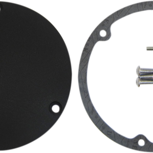 Derby Cover - Wrinkle Black - 3 Hole - '70-'98 Big Twin