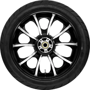 Largo Rear Wheel - Black Cut (18") | Dunlop Tire (180/55B18)