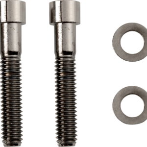 Bolt Kit - Starter - Smooth/Socket-Head - Black/Chrome - M8