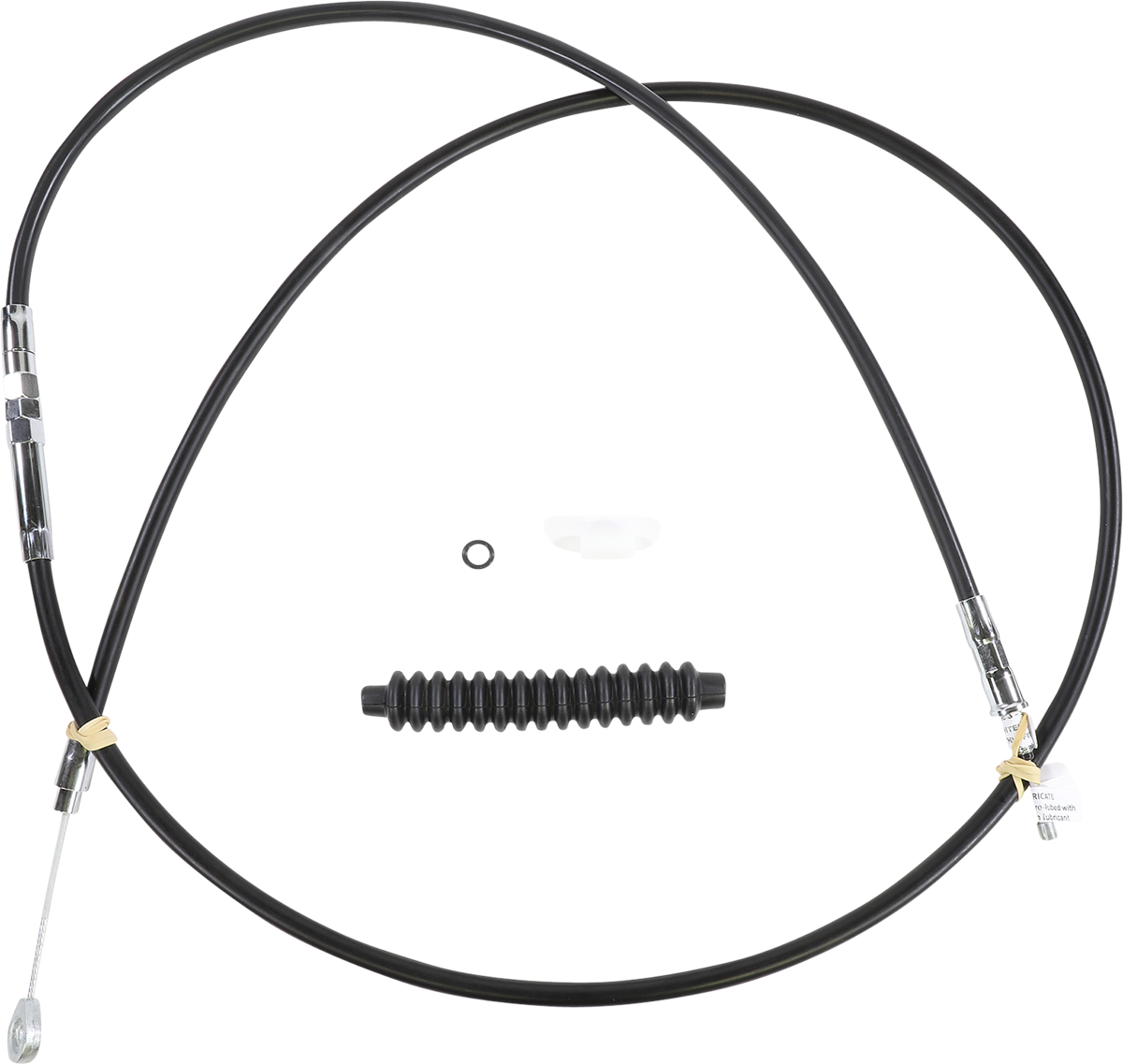 High-Efficiency Black Vinyl Clutch Cable - 78"