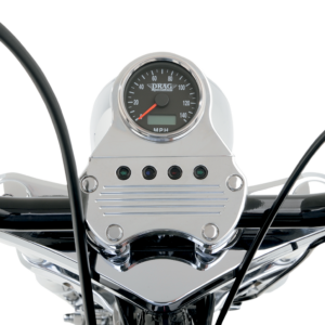 Snap-In Indicator Light - High Beam - Black Bezel