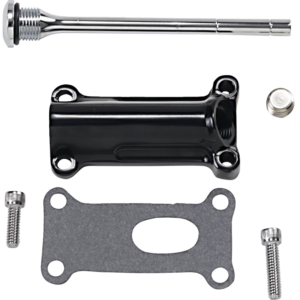 Engine Oil Spout Kit - Black - 99'-01' Touring