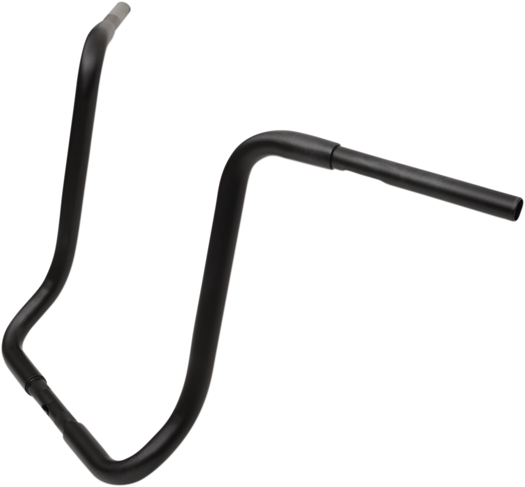 1-1/4" Buffalo Touring Handlebar - 17" - TBW - Flat Black