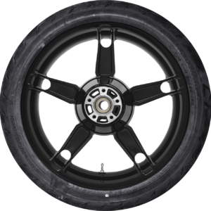 Daytona Rear Wheel - Black (18") | Dunlop AE Tire (180/55B18)