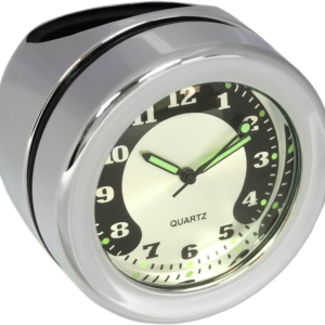 Handlebar Mount Clock - Chrome - For 1.25" Bar