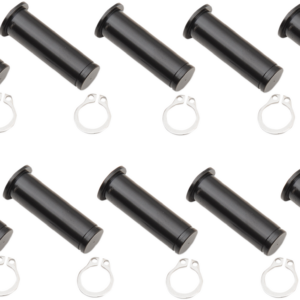 Pivot Pin/Clip Kit - Lever - 10 Pack - Black