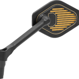 Mirror - Adjustable - Diamond - Black/Gold - Short Stem - Left