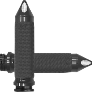 Vibration Dampening Memory Foam Grips - Small - Spike - Black