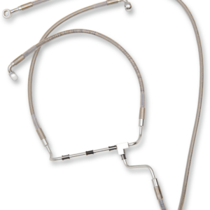 Brake Line - +10" - Stainless Steel