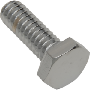 Bolts - Hex-Head - Chrome - 1/4"-20 x 3/4"