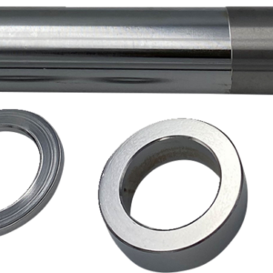 Axle Kit - Front - Chrome - '04-'05 Dyna