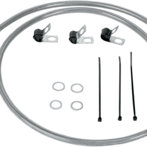 Brake Line - Front (Upper) - Stainless Steel