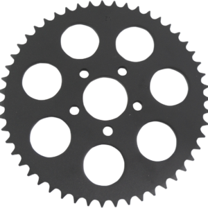 Rear Sprocket - Flat - 51 Tooth - Gloss Black - Big Twin
