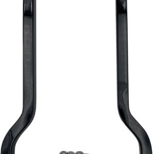 Square Sissy Bar - Short - Black - 10" H x 7.5" W