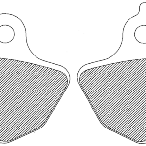 Semi-Metallic Brake Pads - Front/Rear - HD
